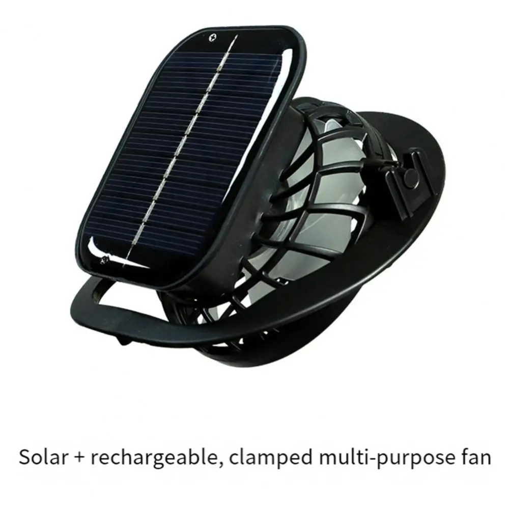 Dual-Fan Solar Cooling Hat