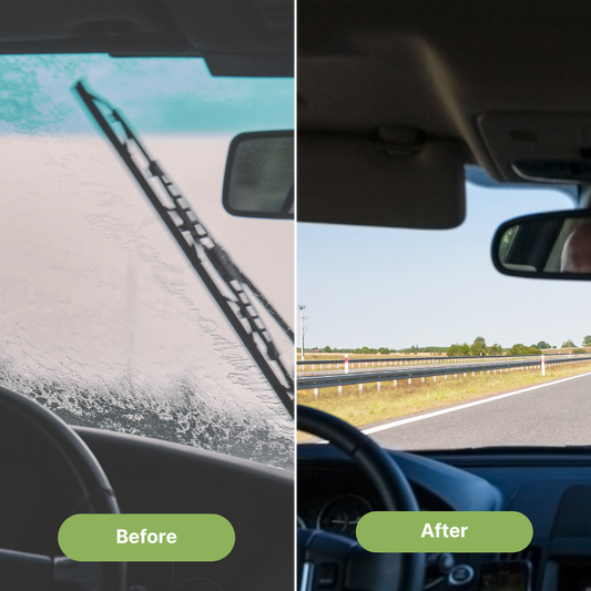 Hydrophobic Windshield Cleaner