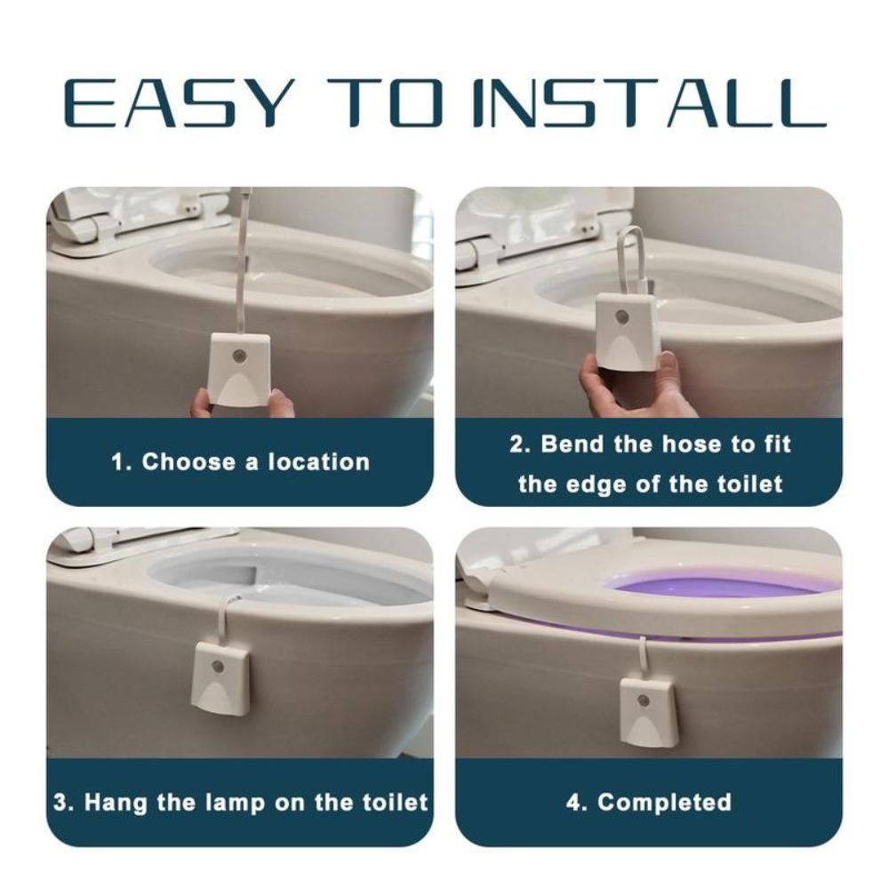 Color Projector Toilet Light